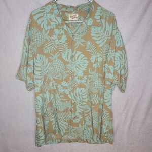 Tommy Bahama Men's Vintage Relax Button Down Shirt Size Large